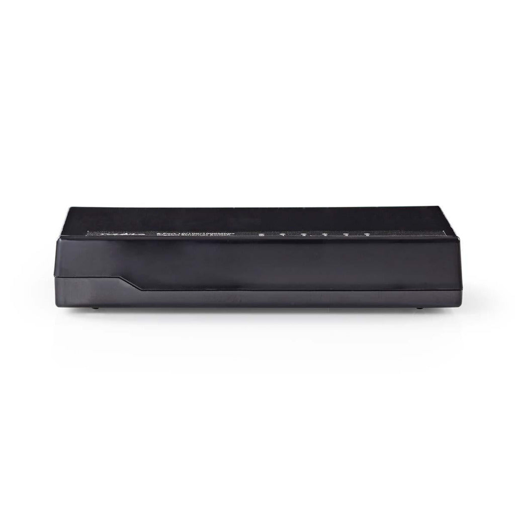 Nedis NSWH5P100BK Commutateur réseau 5 ports 1 Gbit/s Voyants LED