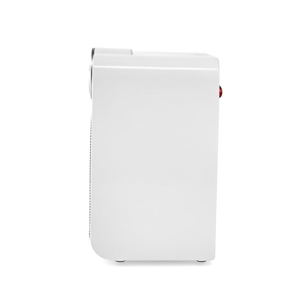 Nedis wififnh20cwt radiateur soufflant intelligent avec thermostat compact wi-fi oscillation 1800 w blanc