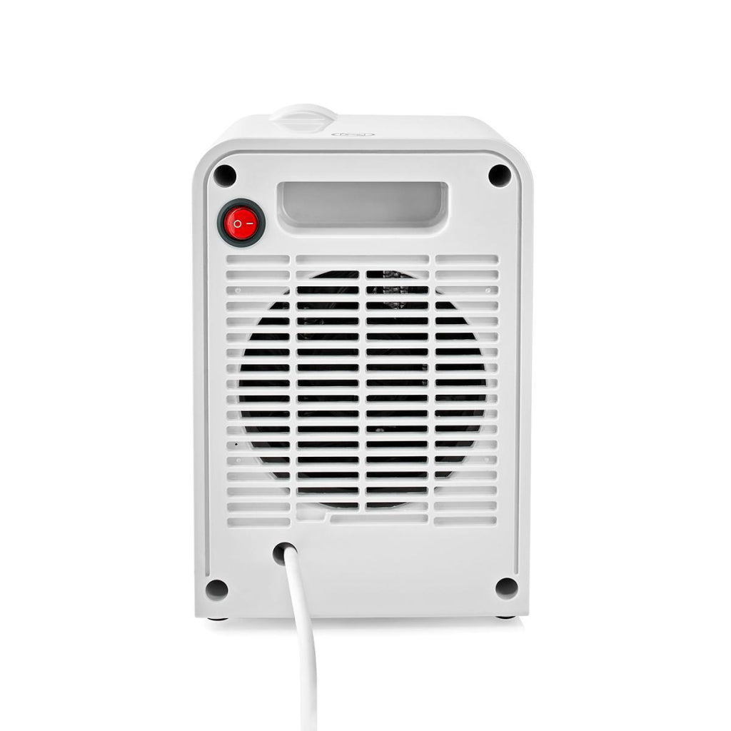 Nedis wififnh20cwt radiateur soufflant intelligent avec thermostat compact wi-fi oscillation 1800 w blanc