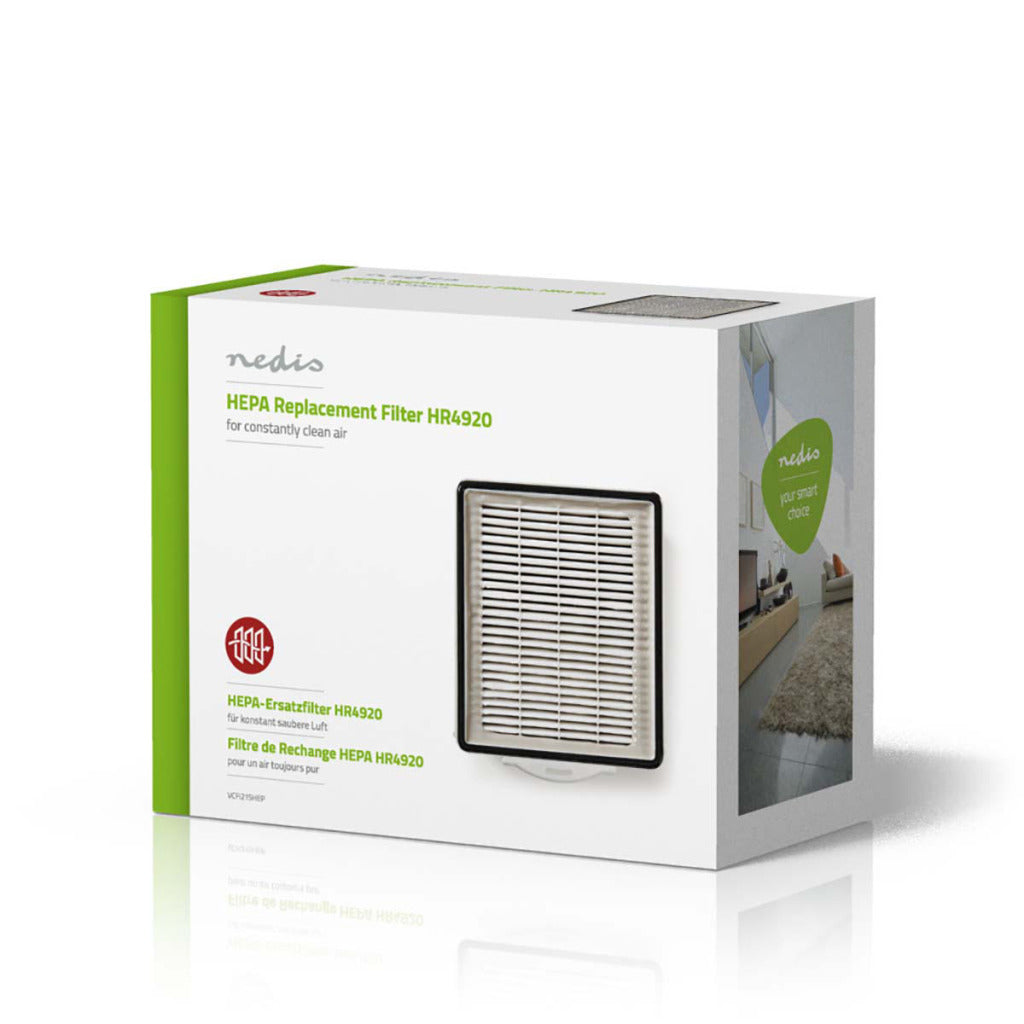 Nedis vcfi215hep filtre hepa philips clay air hr4920