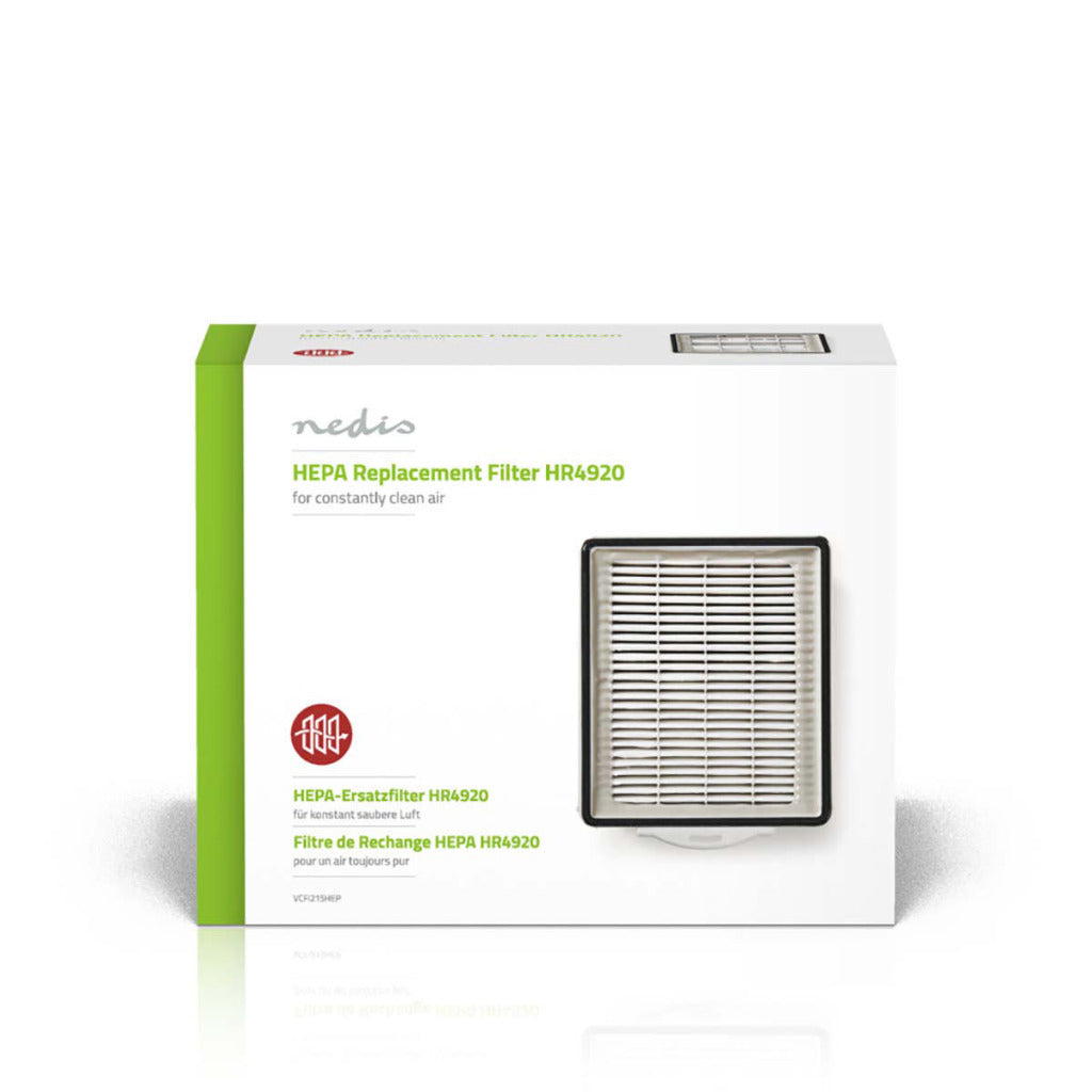 Nedis vcfi215hep filtre hepa philips clay air hr4920