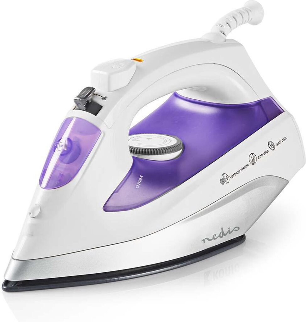 Fer à vapeur Nedis - 2000 w - pressing - céramique - 0,3 l