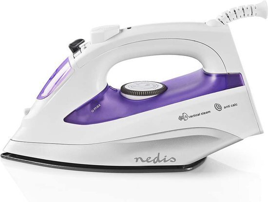 Fer à vapeur Nedis - 2000 w - pressing - céramique - 0,3 l