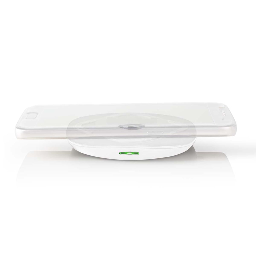 Nedis wchaq15w1wt chargeur sans fil 2.0 a 15 w blanc