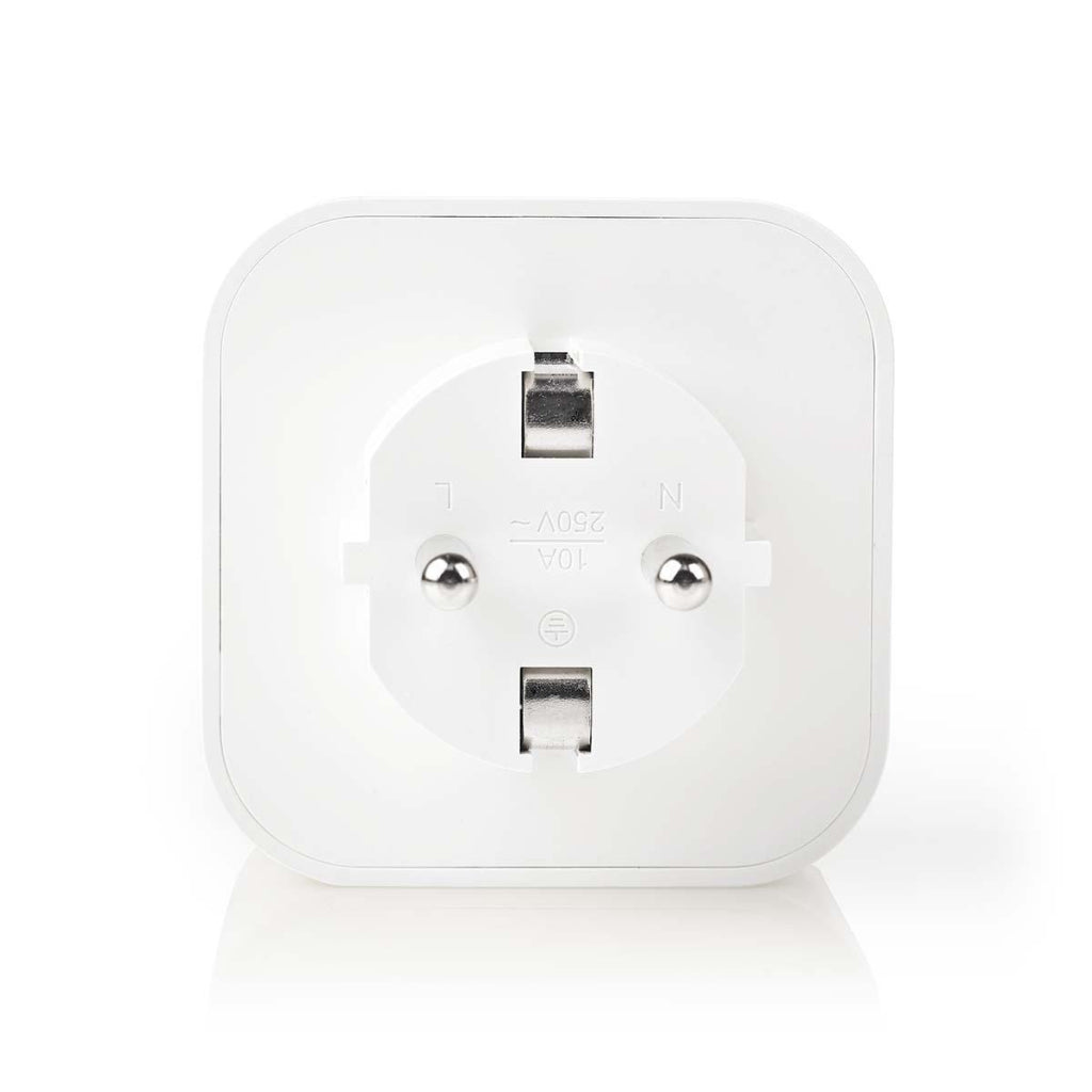 Nedis wifip130fwt prise intelligente wi-fi schuko type f 10 a