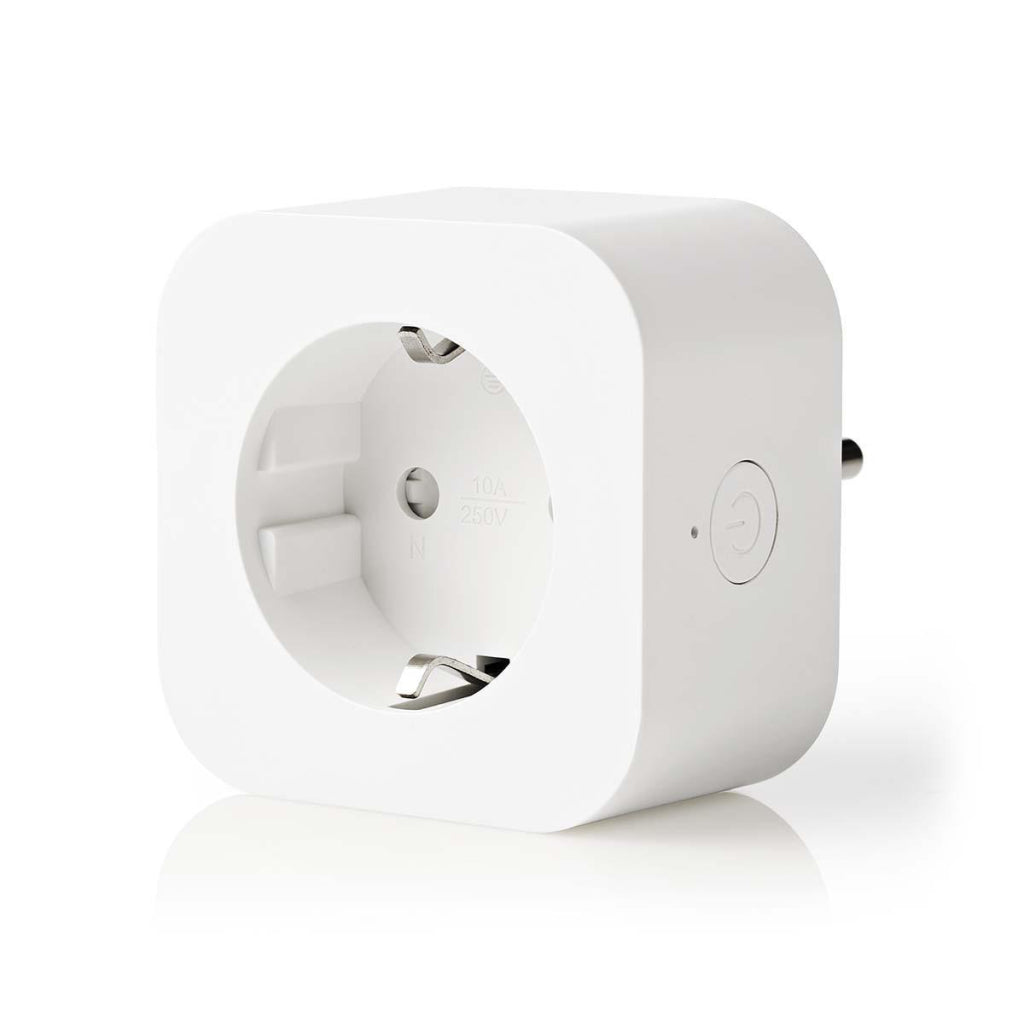 Nedis wifip130fwt prise intelligente wi-fi schuko type f 10 a