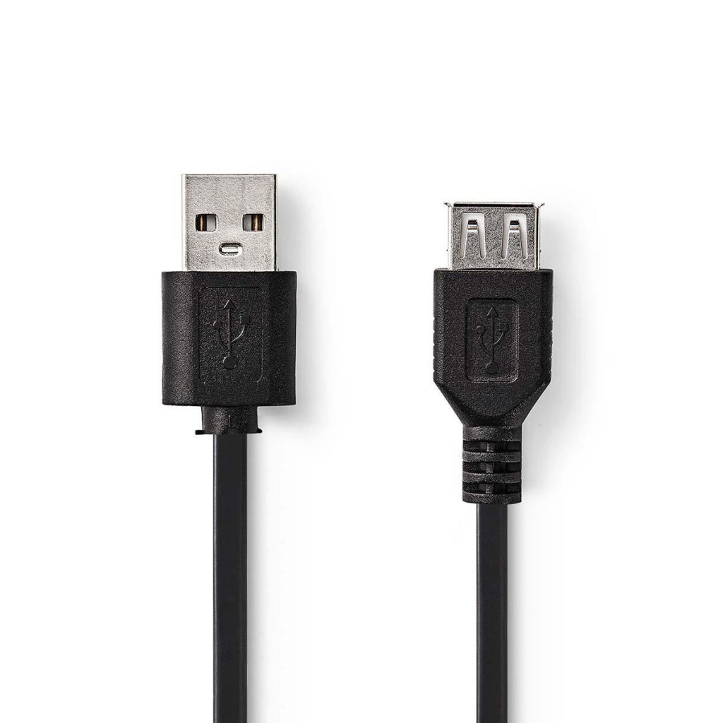 Nedis ccgt60010bk30 câble usb 2.0 a mâle - usb a femelle 3,0 m noir