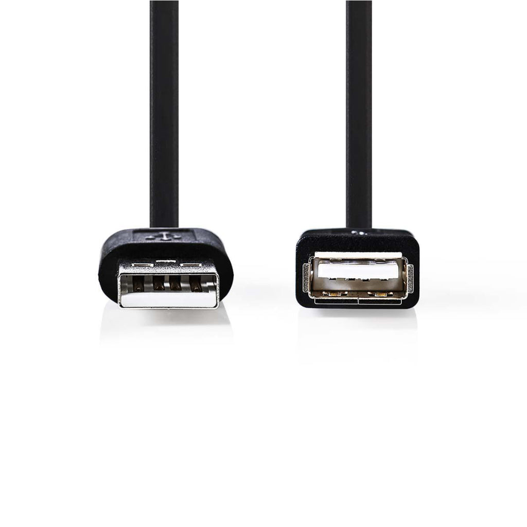 Nedis ccgt60010bk30 câble usb 2.0 a mâle - usb a femelle 3,0 m noir