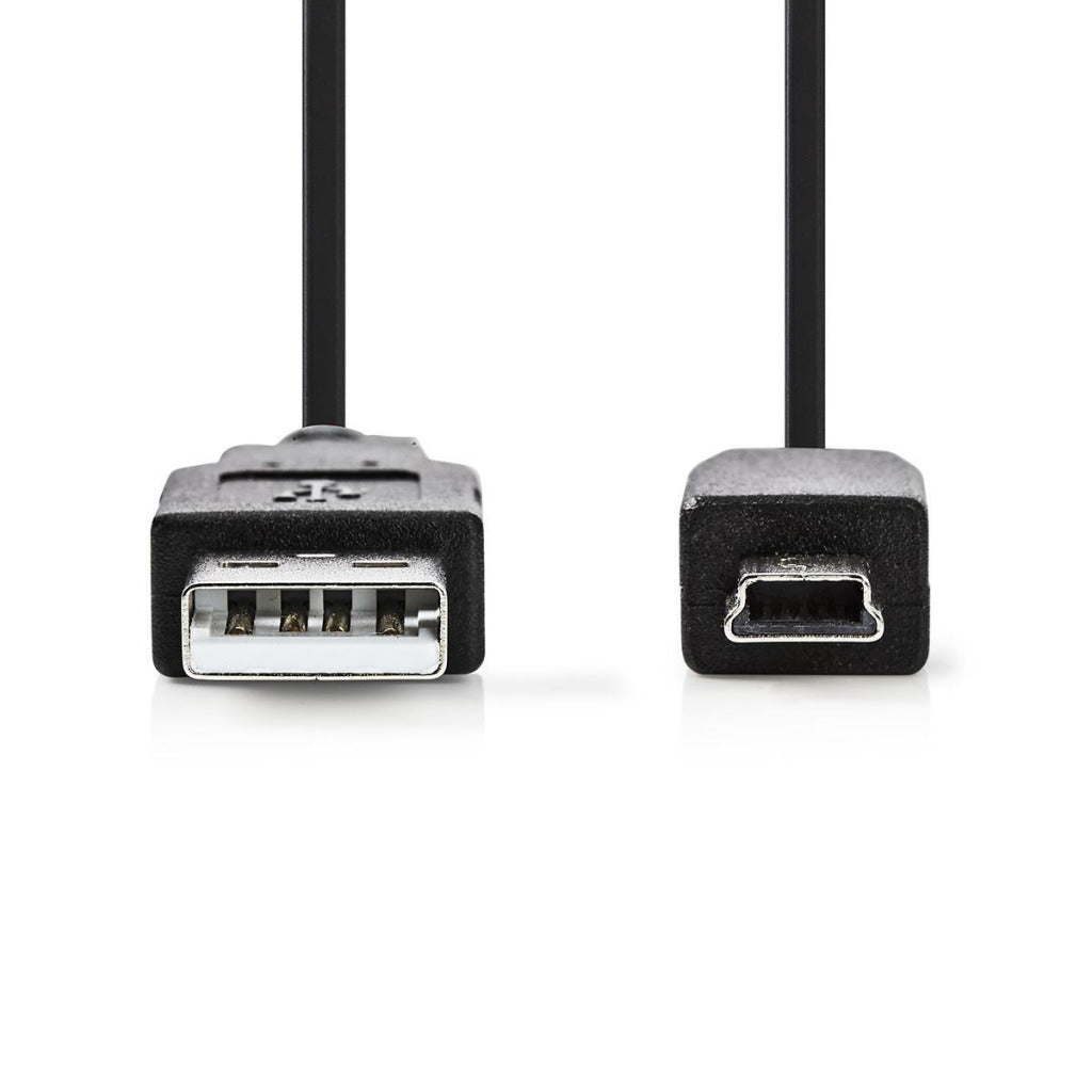 Nedis ccgt60300bk10 câble usb 2.0 a mâle - mini 5 broches mâle 1,0 m noir