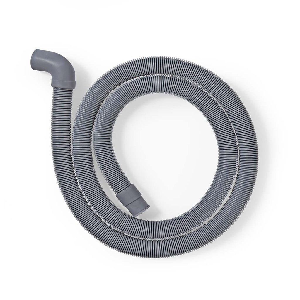 Tuyau de vidange Nedis waoh2219shp20 22 mm coudé - 19 mm droit 0,5 bar 60 deg;c 2,00 m