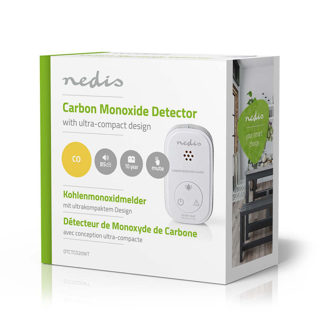 Nedis dtctco20wt monoxyde de carbone|monoxyde de carbone