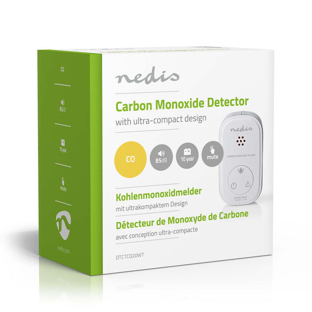 Nedis dtctco20wt monoxyde de carbone|monoxyde de carbone
