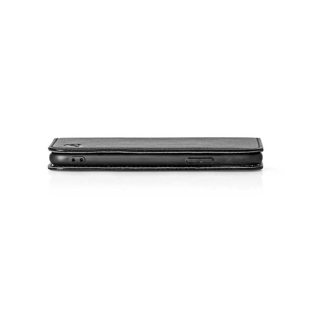 Nedis swb50002bk portefeuille livre pour oneplus 5t noir