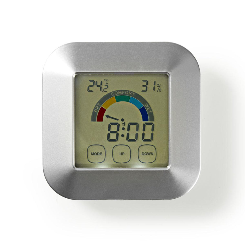 Nedis katr105si hygromètre compteur de température temps écran tactile