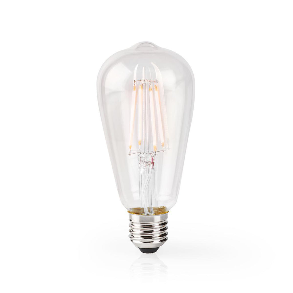 Nedis wifilf10wtst64 lampe à incandescence LED intelligente wi-fi e27 st64 5 w 500 lm