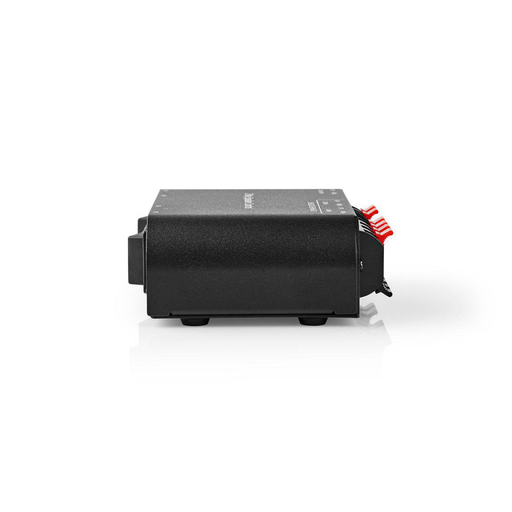 Nedis aswi2602bk commutateur de haut-parleur 2 ports connexion à pince noir