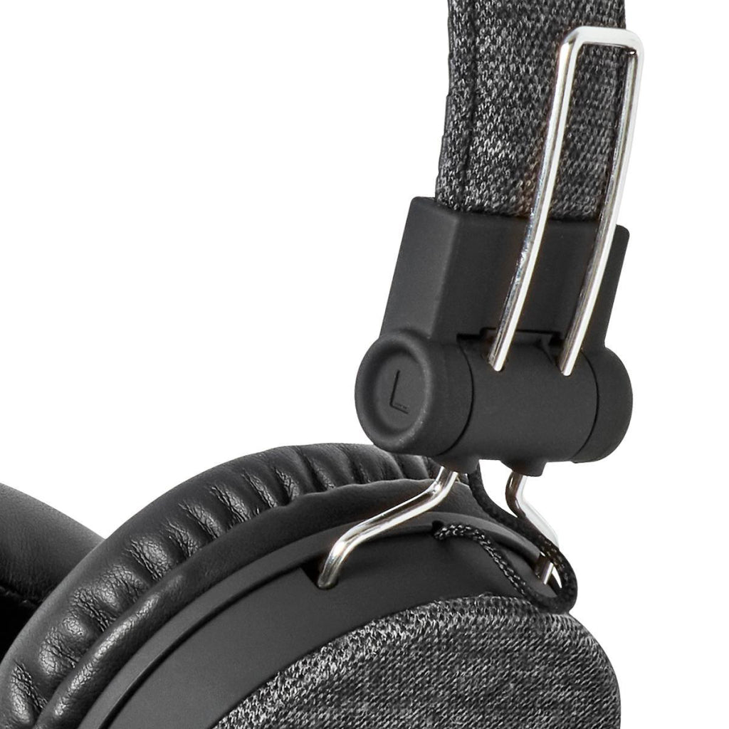 Écouteurs Bluetooth® Nedis FSHP250AT avec supra-auriculaire recouvert de tissu tissé | 18 heures de lecture Anthracite Noir