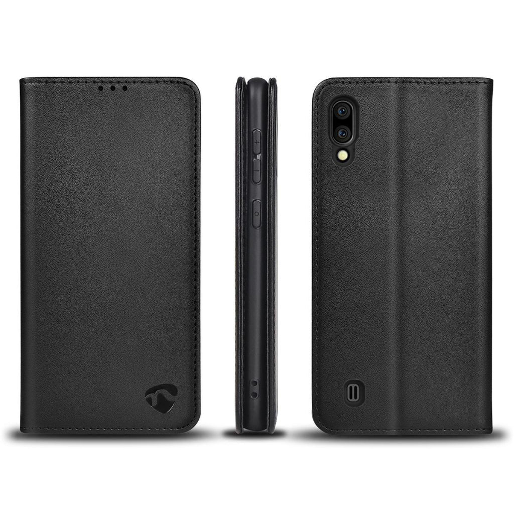 Nedis swb10022bk portefeuille livre pour Samsung Galaxy M10 noir
