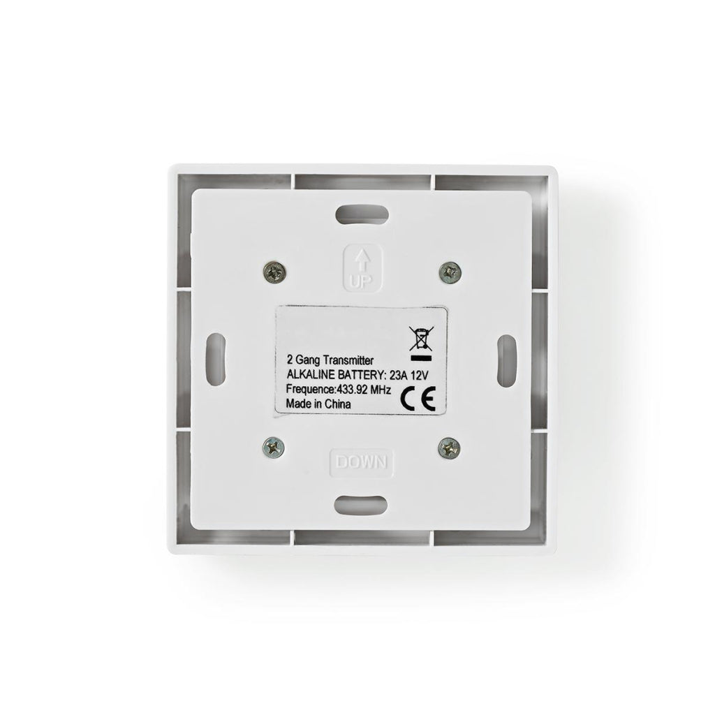 Nedis rfws20wt rf interrupteur d'éclairage intelligent double
