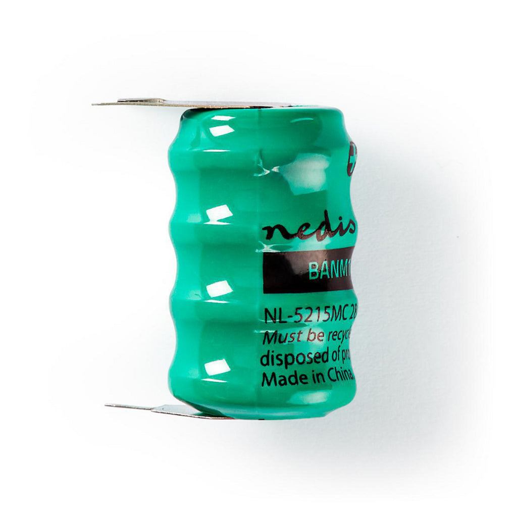 Nedis banm160sc4 batterie nickel-hydrure métallique 4,8 v 80 mah languette à souder