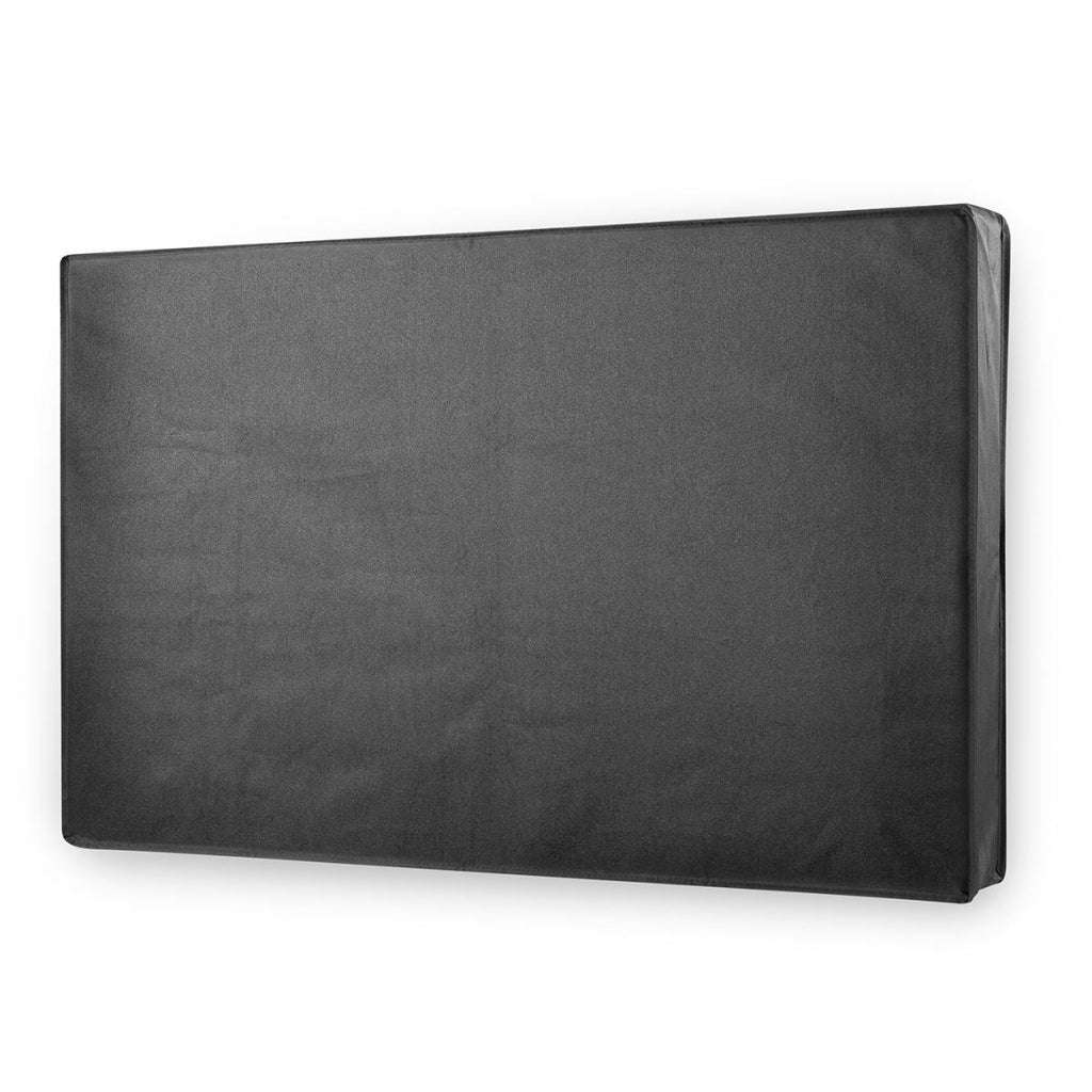 Nedis tvoc5052bk housse de protection TV extérieure 50 52 tissu oxford d'excellente qualité compartiment séparé pour télécommande noir