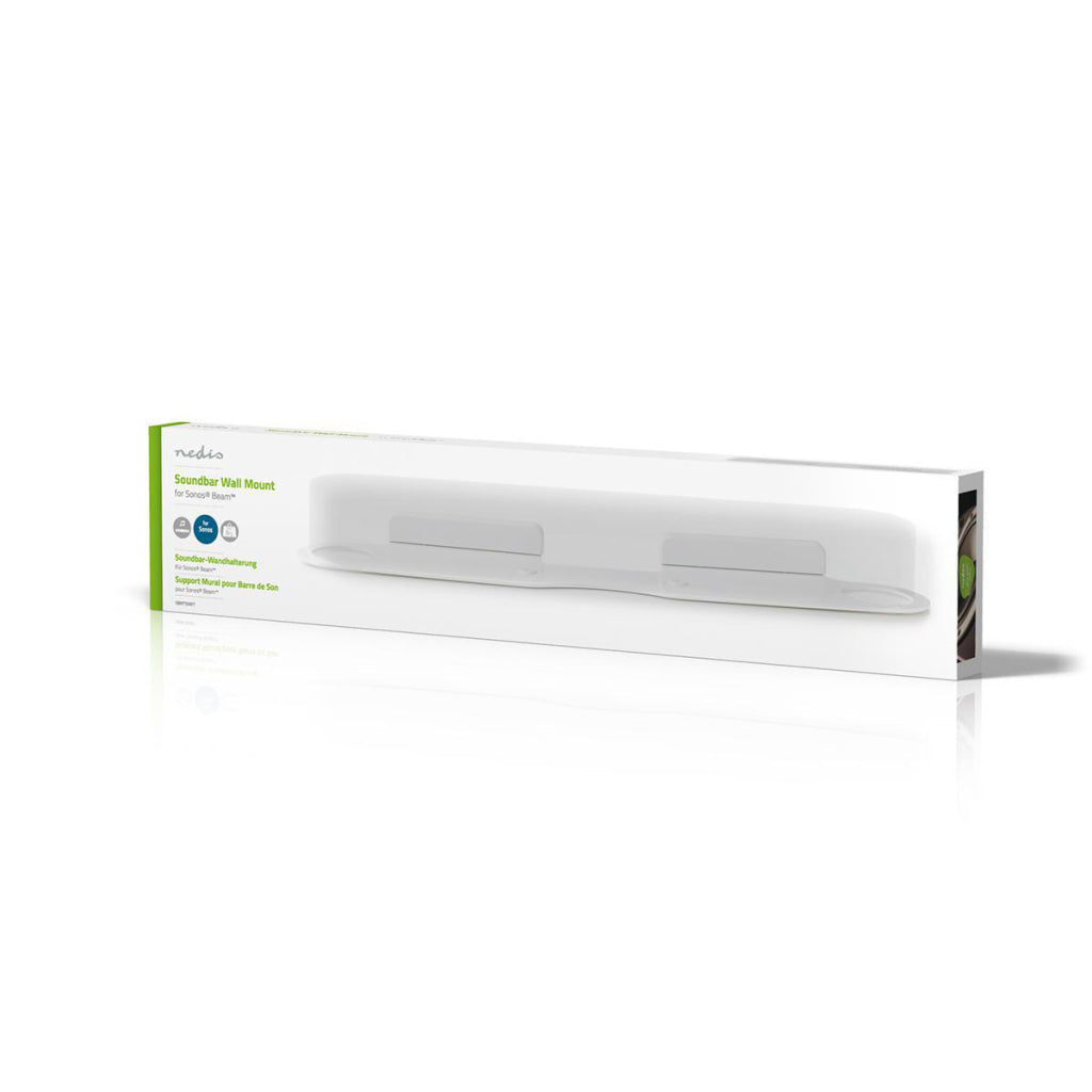 Nedis SBMT55WT Support mural pour barre de son Sonos® Beam Max. 5kg
