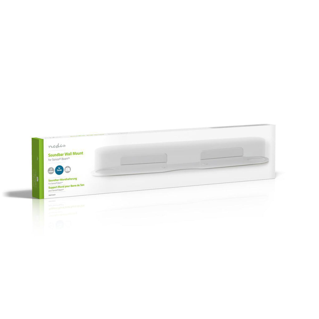 Nedis SBMT55WT Support mural pour barre de son Sonos® Beam Max. 5kg