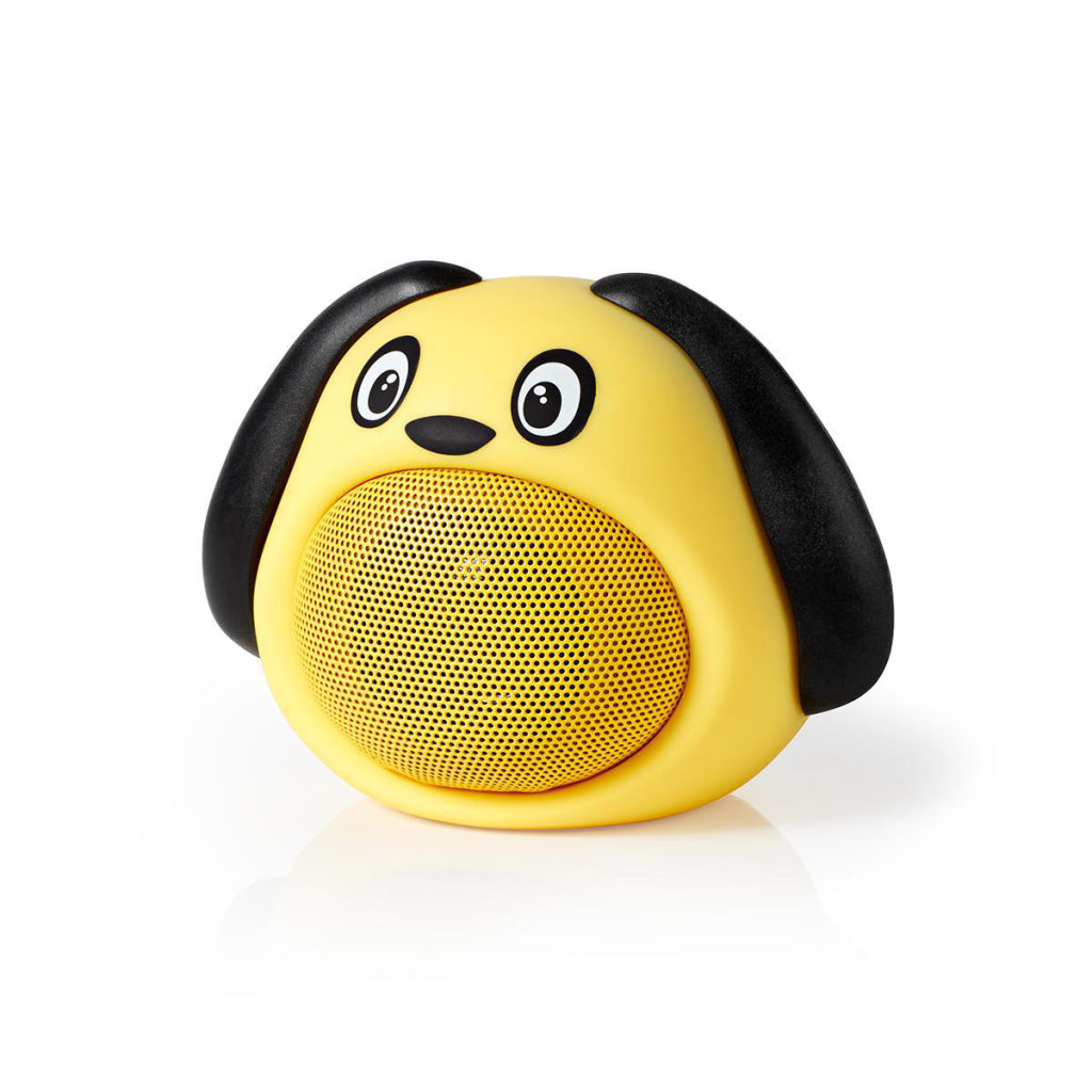 Nedis spbt4110yw haut-parleur Bluetooth animatics 3 heures de lecture appel mains libres chien poussiéreux