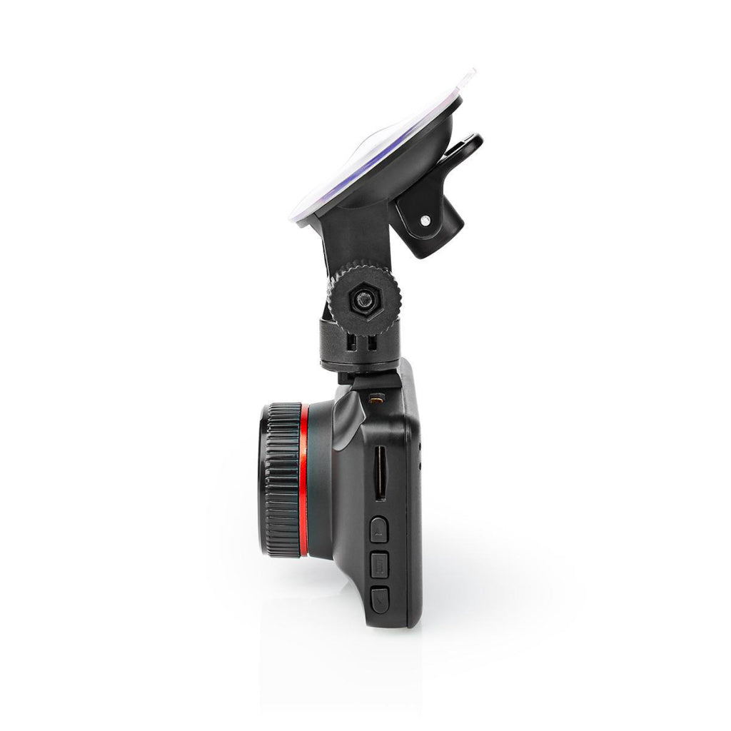 Nedis dcam15bk dashcam full hd 1080 p 1 ch 3,0 pouces angle de vision de 120 degrés ; boîtier métallique