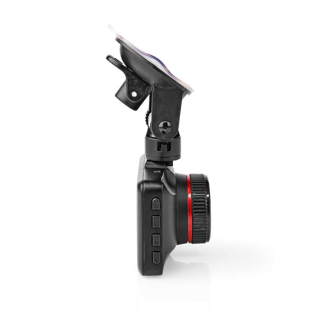 Nedis dcam15bk dashcam full hd 1080 p 1 ch 3,0 pouces angle de vision de 120 degrés ; boîtier métallique