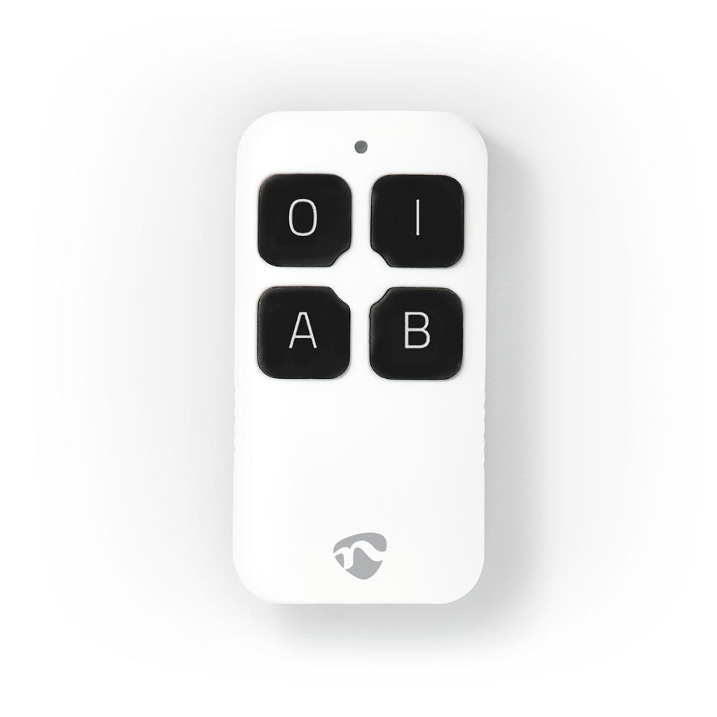 Nedis zbrc10wt télécommande intelligente zigbee 4 boutons avec batterie blanc
