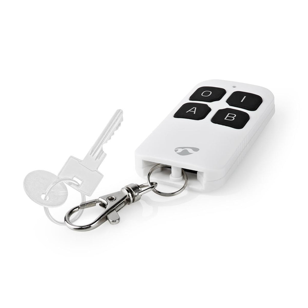 Nedis zbrc10wt télécommande intelligente zigbee 4 boutons avec batterie blanc
