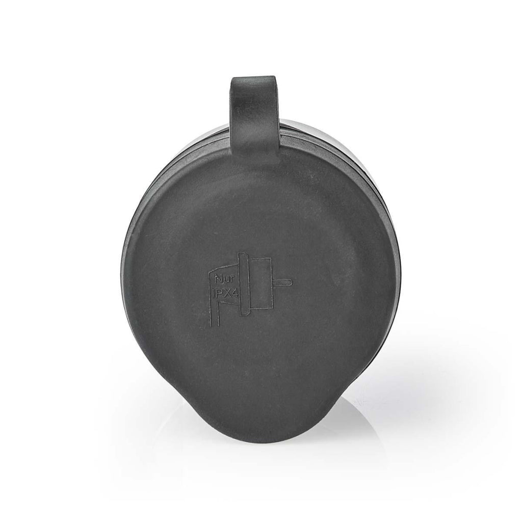 Nedis wifipo110fbk prise intelligente smartlife wifi ip44 3680w noir