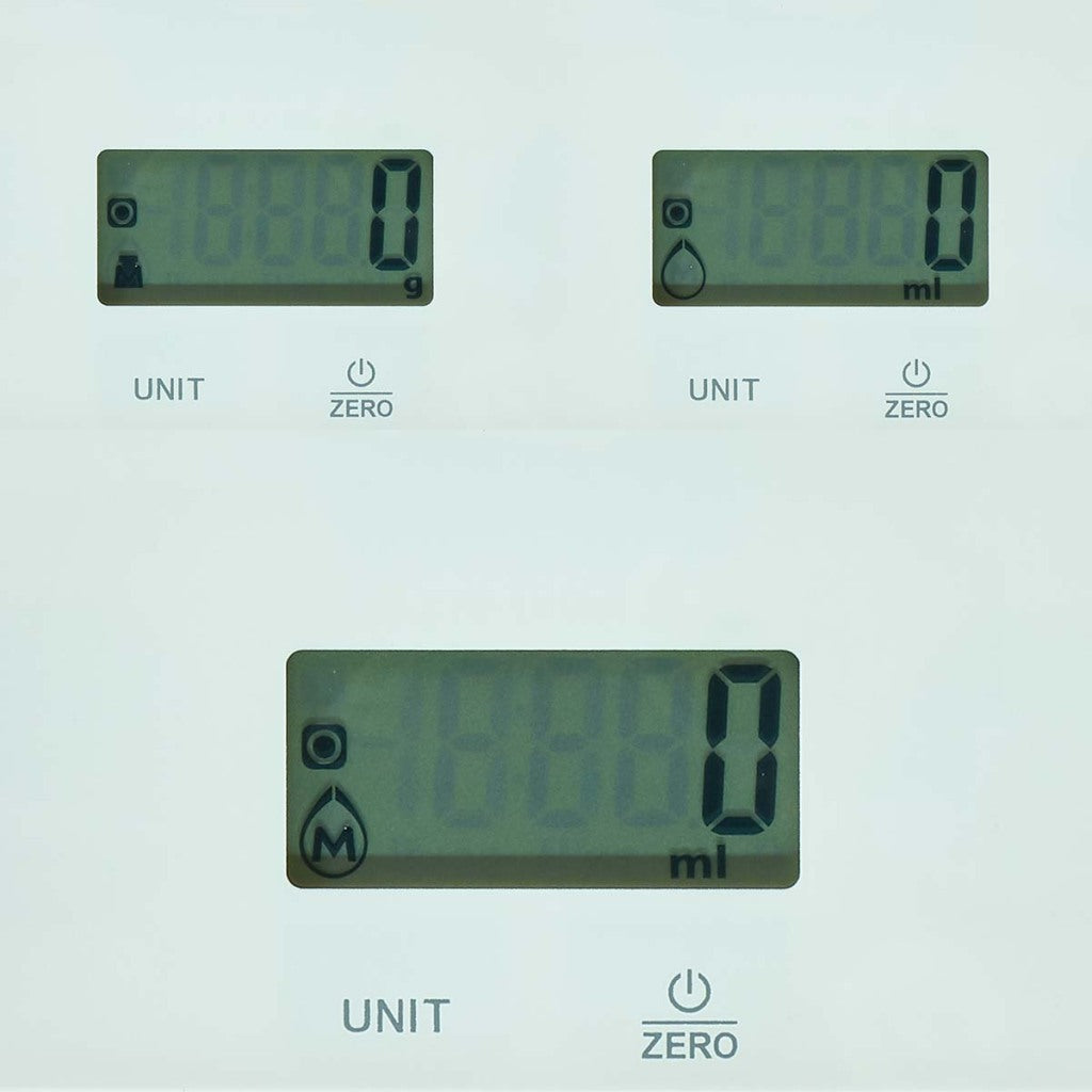 Nedis kasc610wt balance de cuisine numérique verre plastique blanc