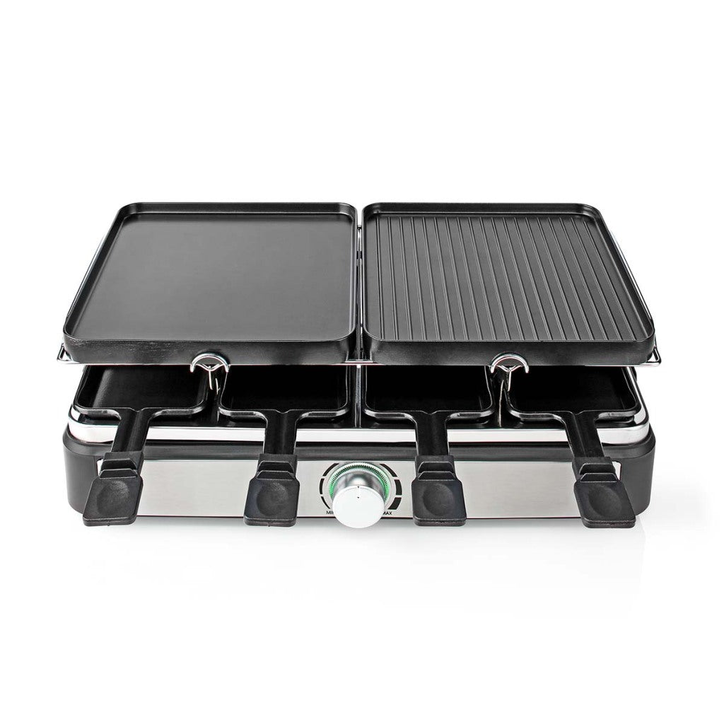 Pierre à raclette Nedis fcra300fbk8 pour 8 personnes
