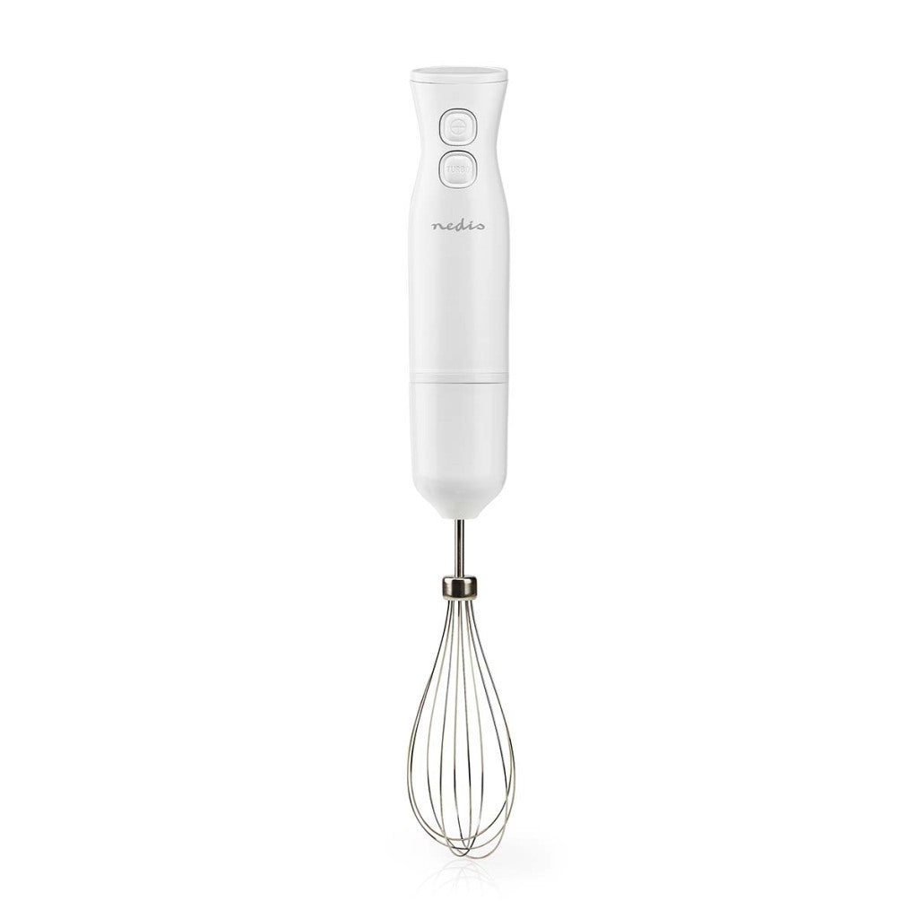 Nedis KAHB120CWT Mixeur plongeant 400 W Réglages de vitesse : 2 vitesses Hachoir Blanc