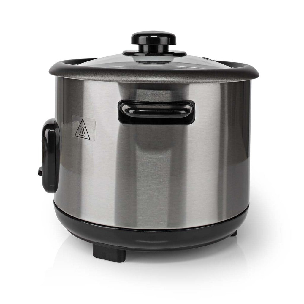Nedis karc115al cuiseur à riz 1,5l 500w argent