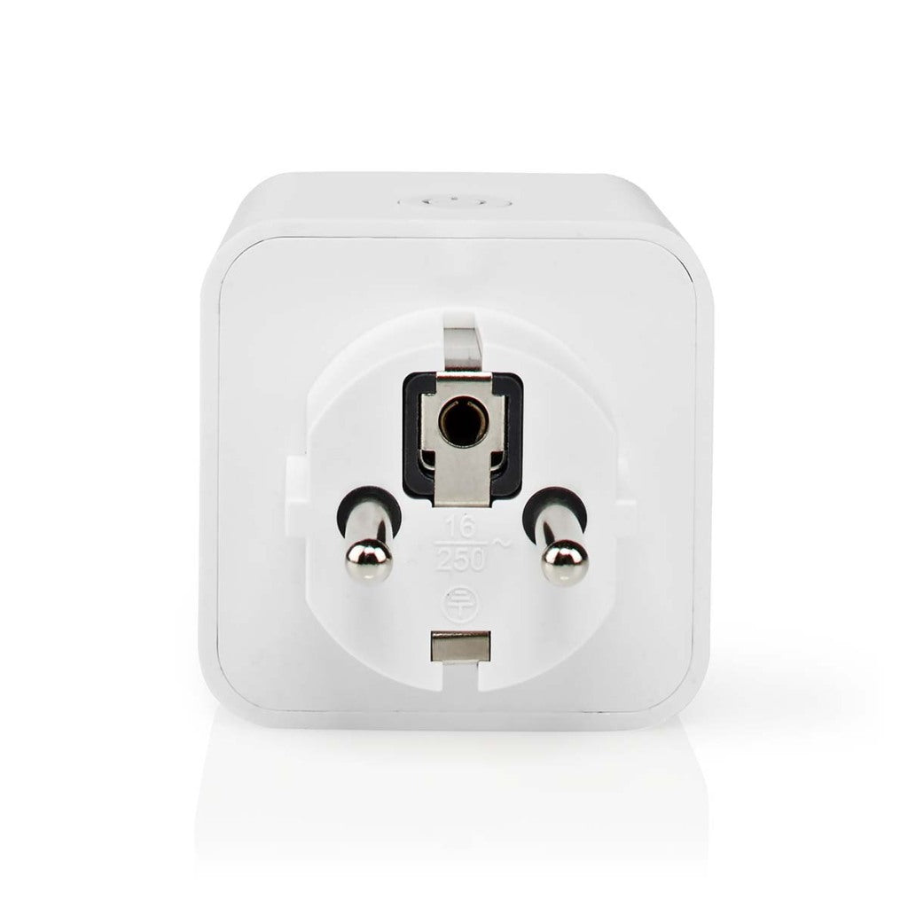 Nedis Wi-Fi P131FWT SmartLife Smart Plug Wi-Fi 1 pièce 3680 W Type F (CEE 7 3) -10 - 45 °C Android IOS blanc