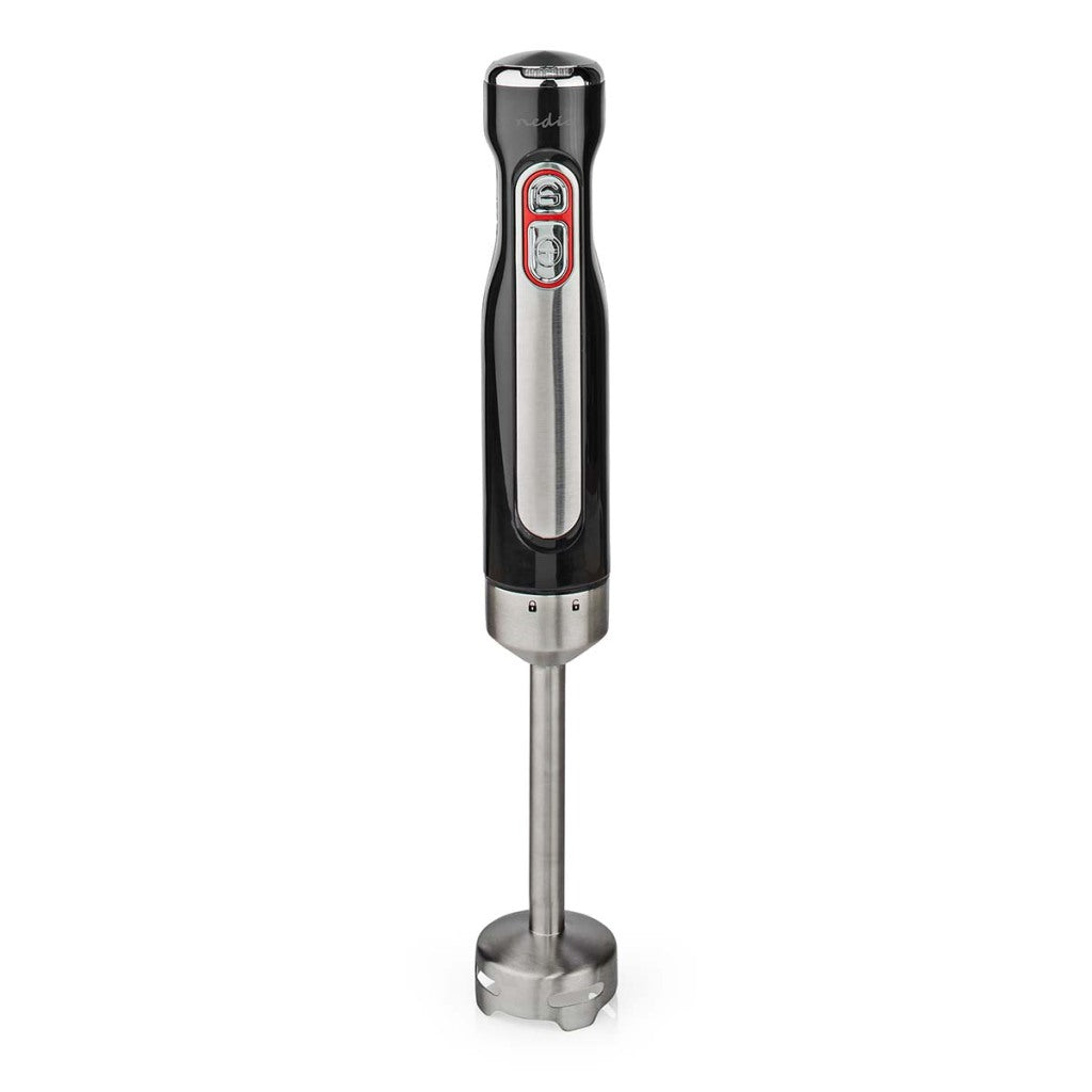 Nedis kahb600bk mixeur plongeant 100w argent noir