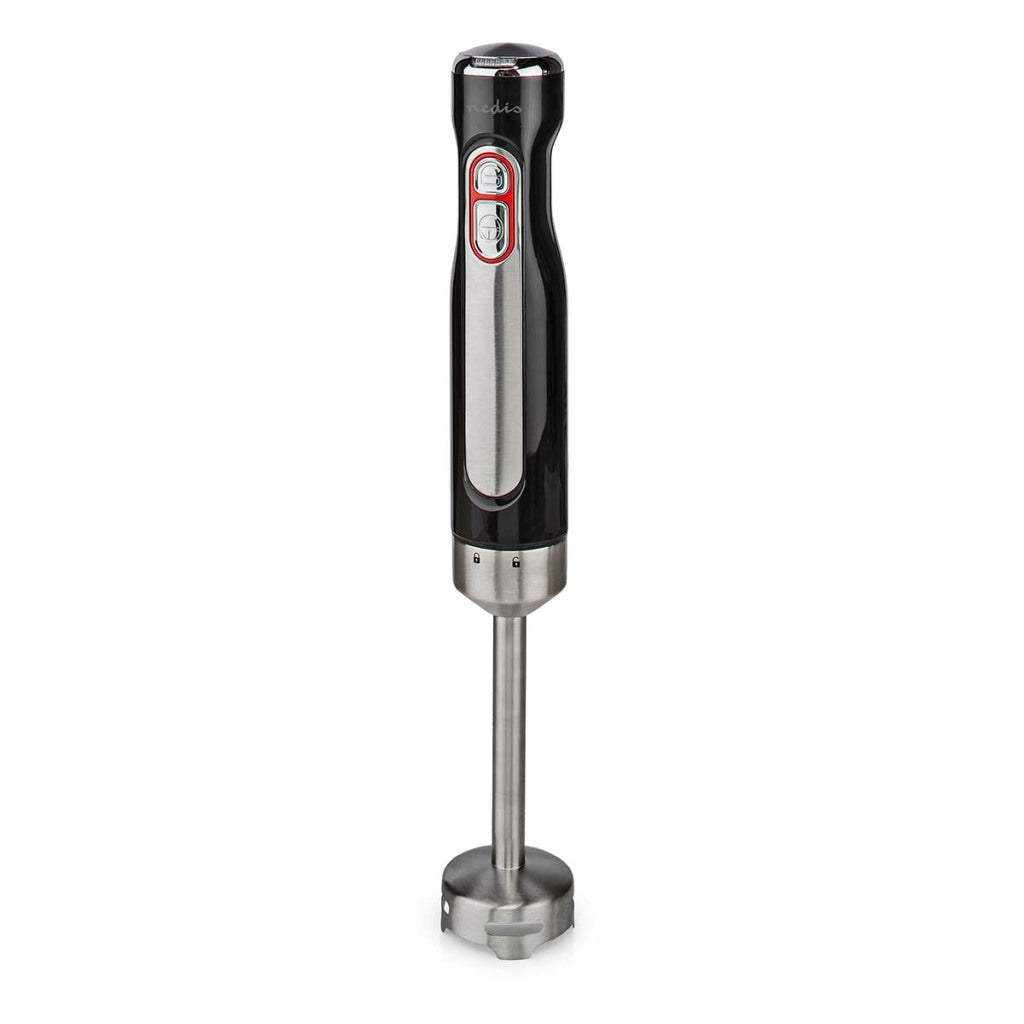 Nedis kahb600bk mixeur plongeant 100w argent noir