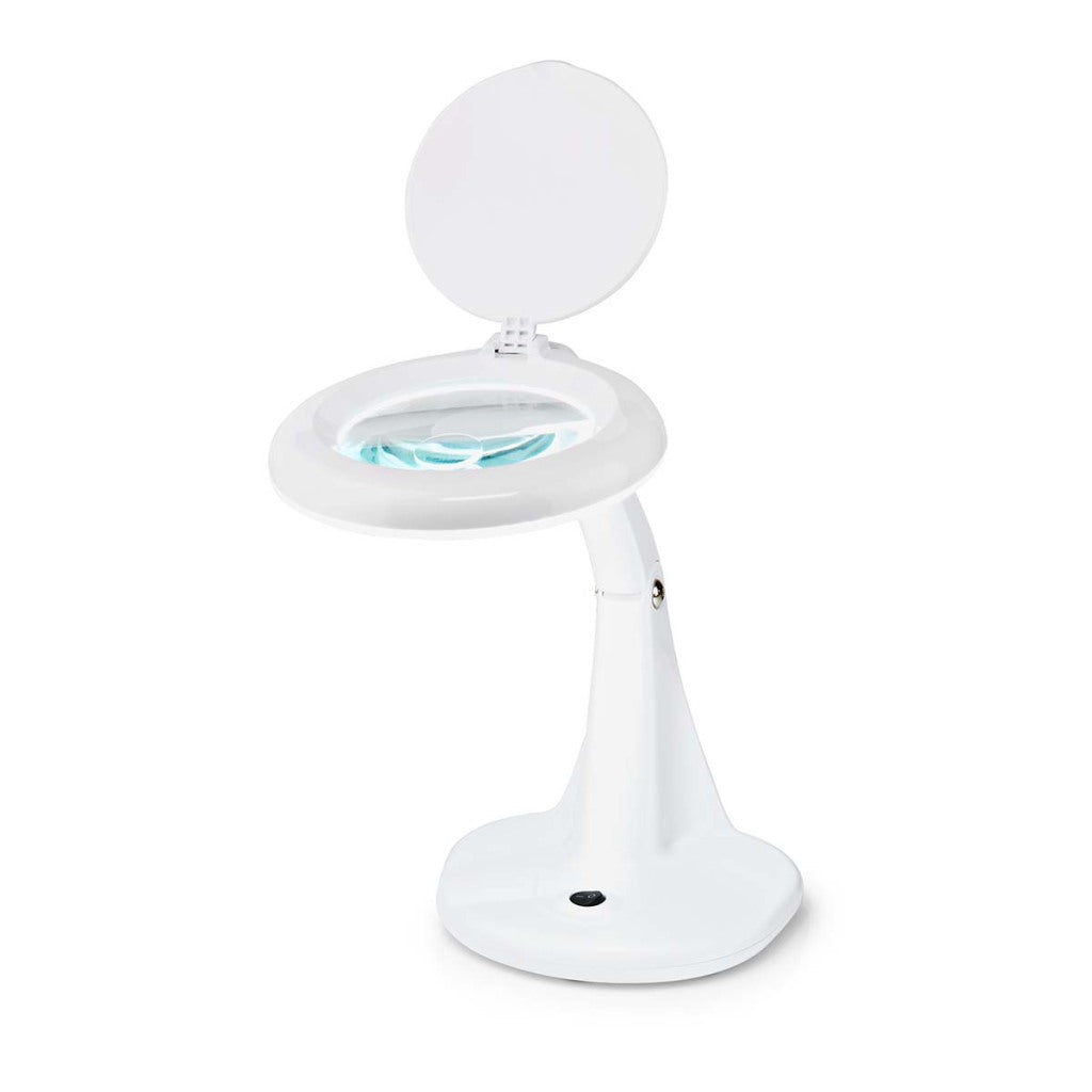 Nedis MAGL1WT Lampe loupe de table Puissance de l'objectif : 3 12 dioptries 6500 K 6,5 W 585 Lm Blanc