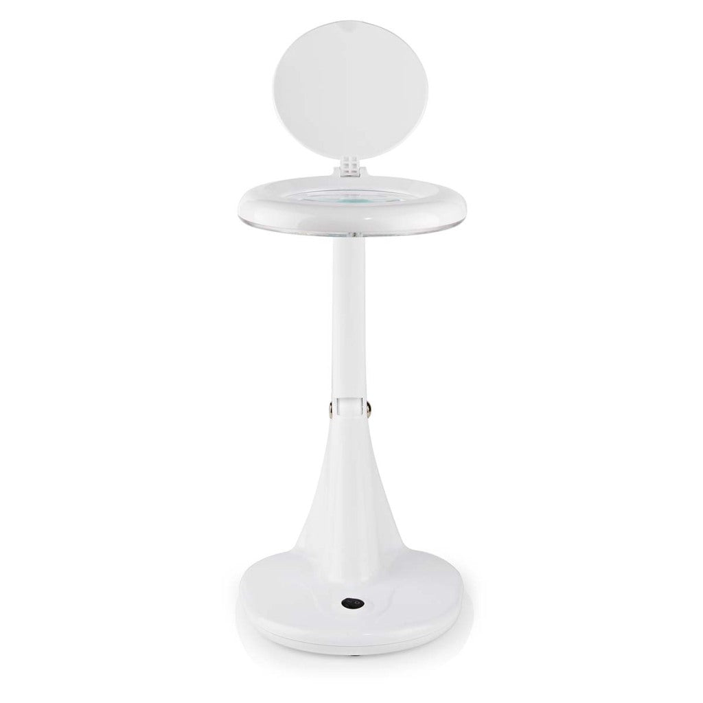 Nedis MAGL1WT Lampe loupe de table Puissance de l'objectif : 3 12 dioptries 6500 K 6,5 W 585 Lm Blanc