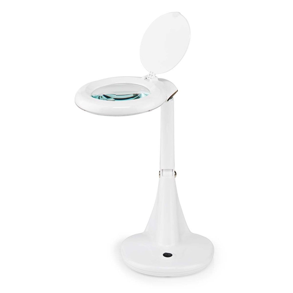Nedis MAGL1WT Lampe loupe de table Puissance de l'objectif : 3 12 dioptries 6500 K 6,5 W 585 Lm Blanc