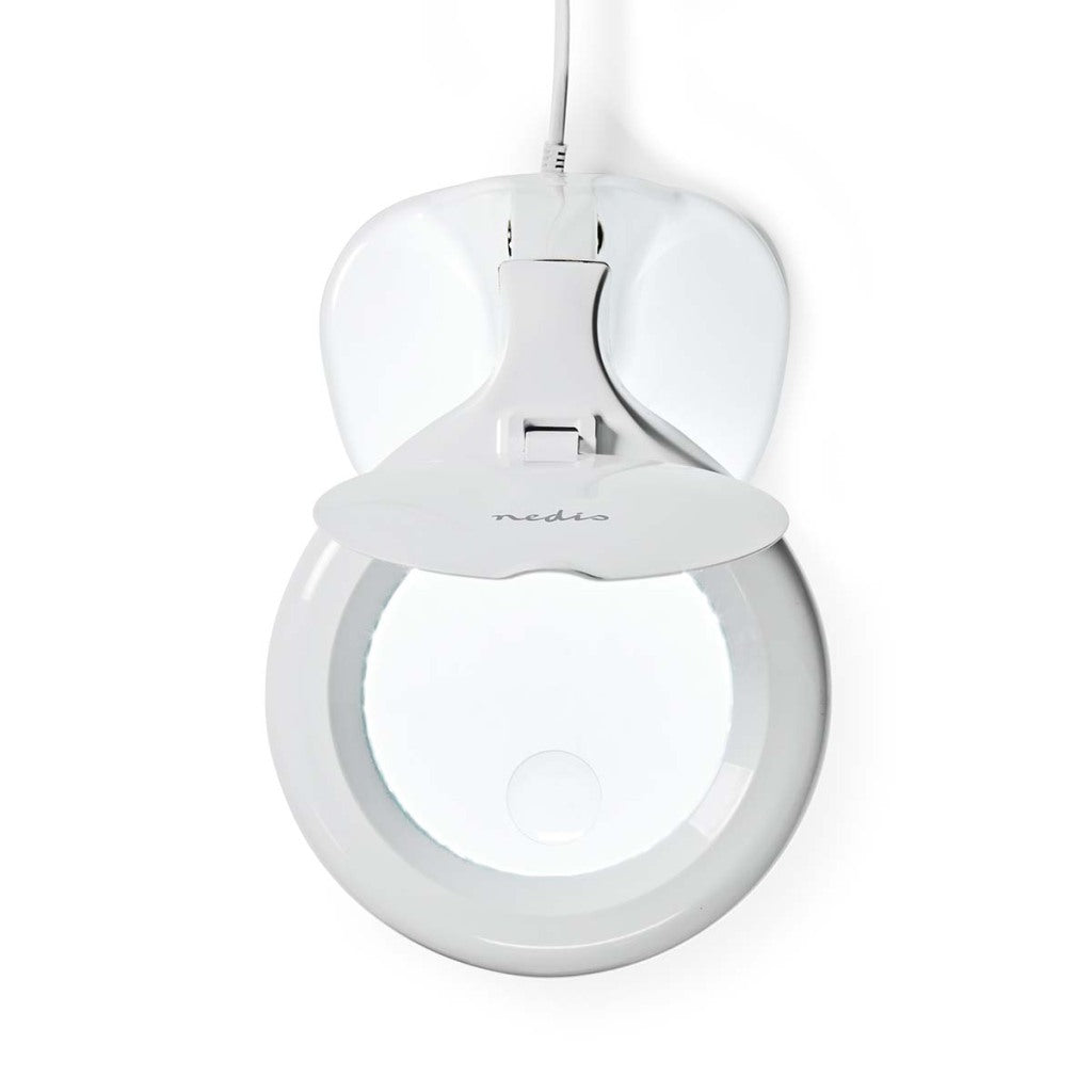 Nedis MAGL1WT Lampe loupe de table Puissance de l'objectif : 3 12 dioptries 6500 K 6,5 W 585 Lm Blanc