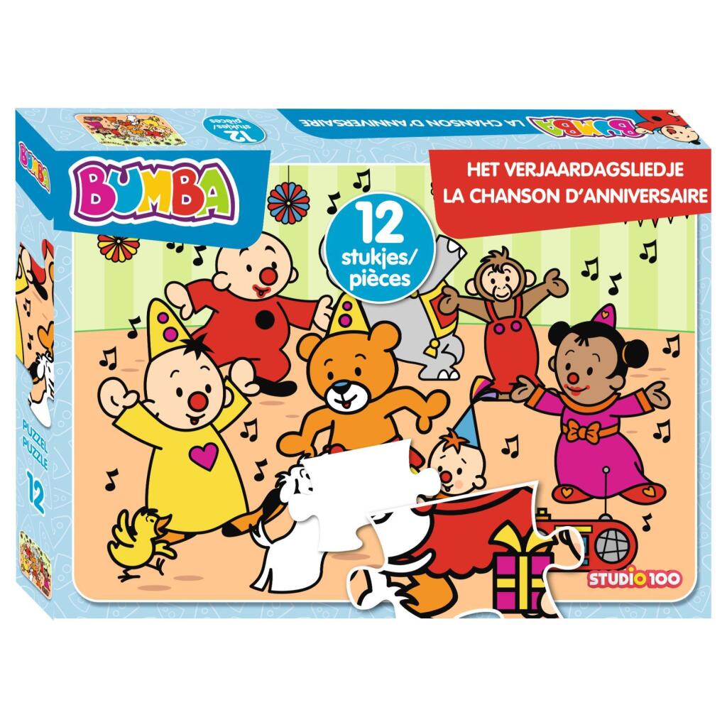 Bumba puzzle la chanson d'anniversaire 12 pièces