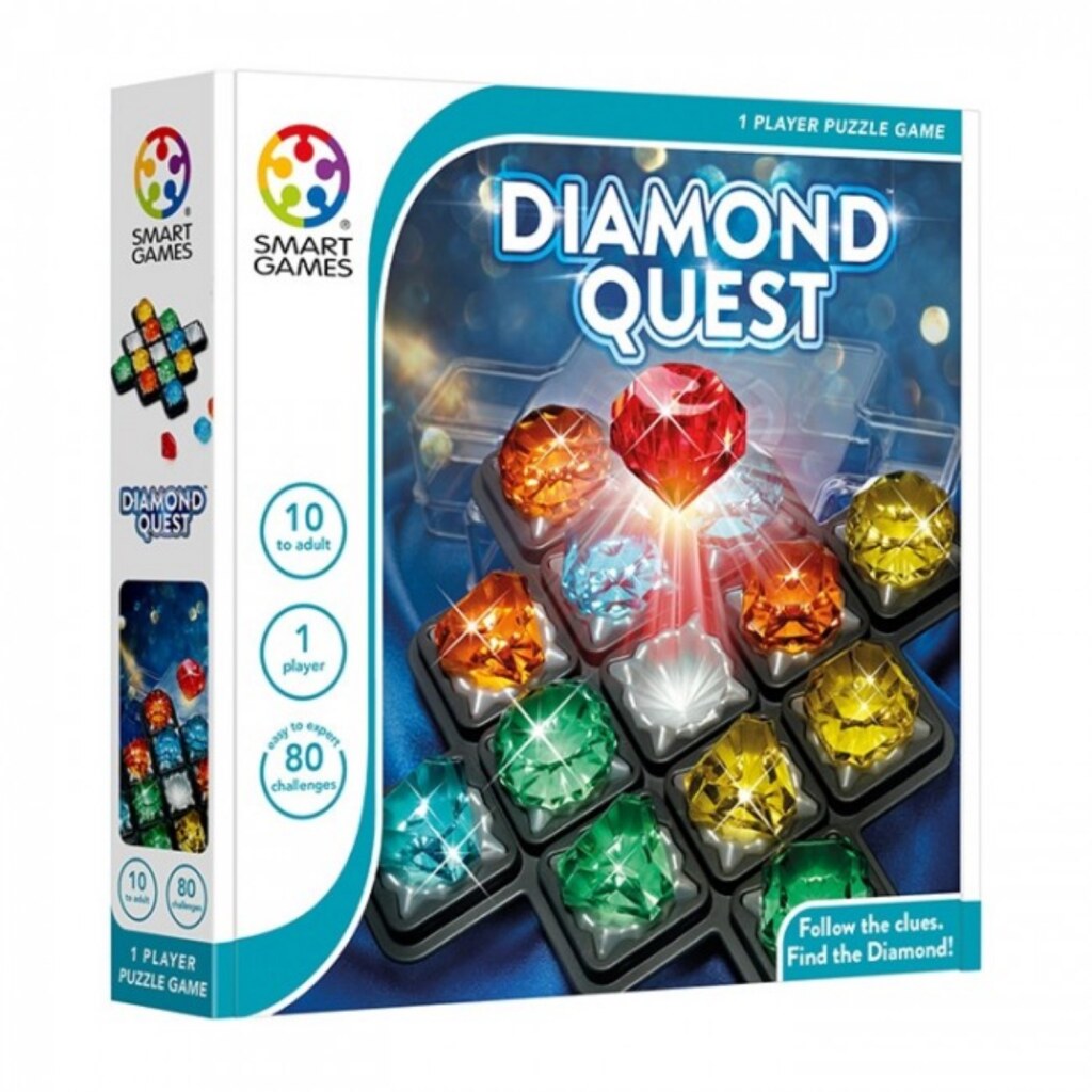 Quête de diamant de jeux intelligents