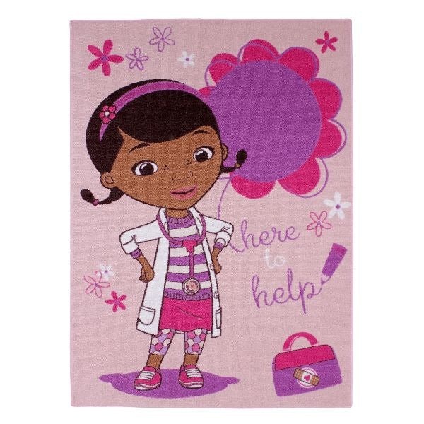 Tapis de jeu Basic Doc Mc Stuffins 95x133cm