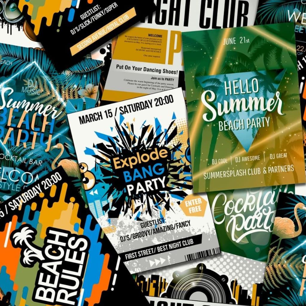 Fond d'écran de North Wall Good Vibes Affiches Green et Orange