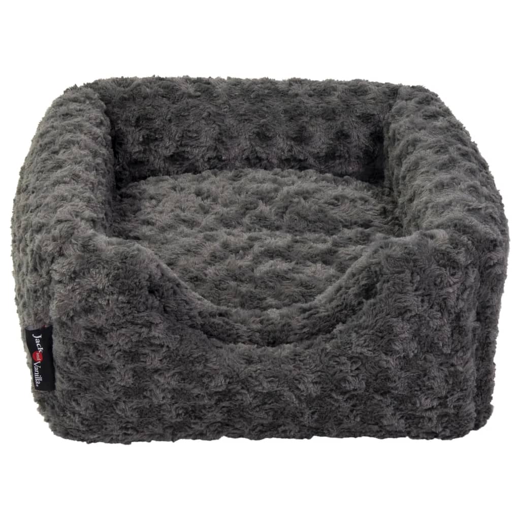 Jack and Vanilla Pet Bottle Softy S 40x40x39 cm Rosette Grey