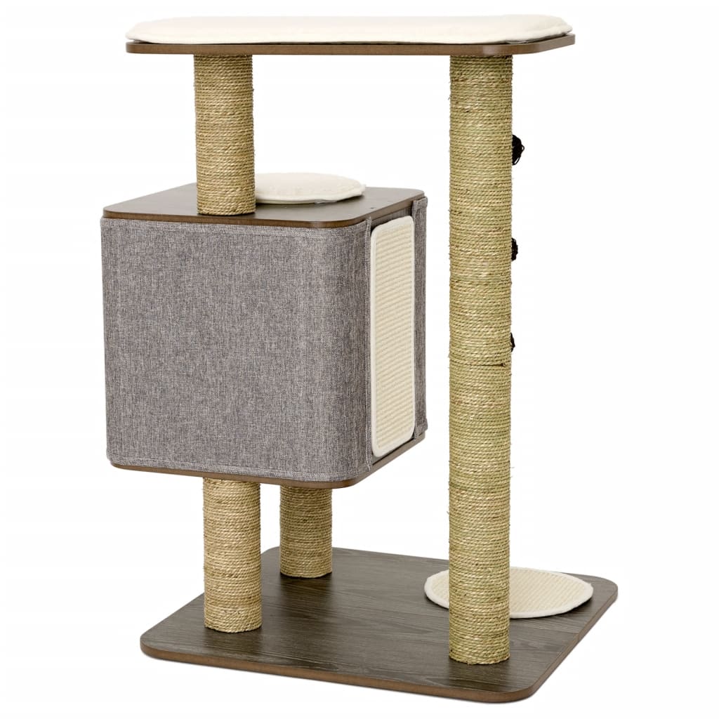 Jack and Vanilla Jack and Vanilla Cat Furniture Molly 56x56x80 cm Gray